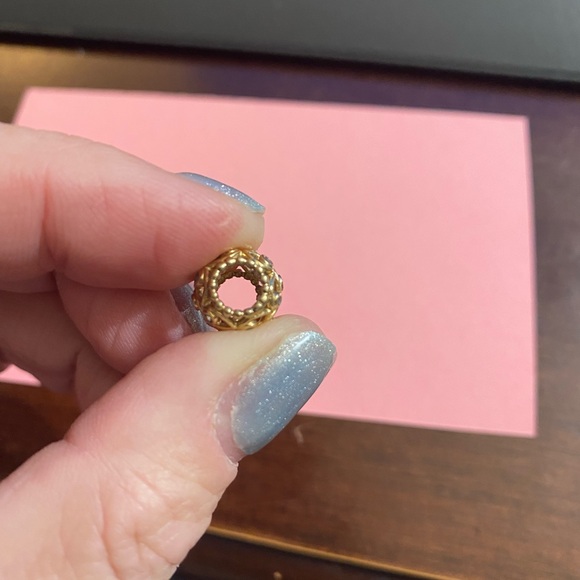 Authentic retired Pandora Ocean Treasure gold charm. - Picture 3 of 3